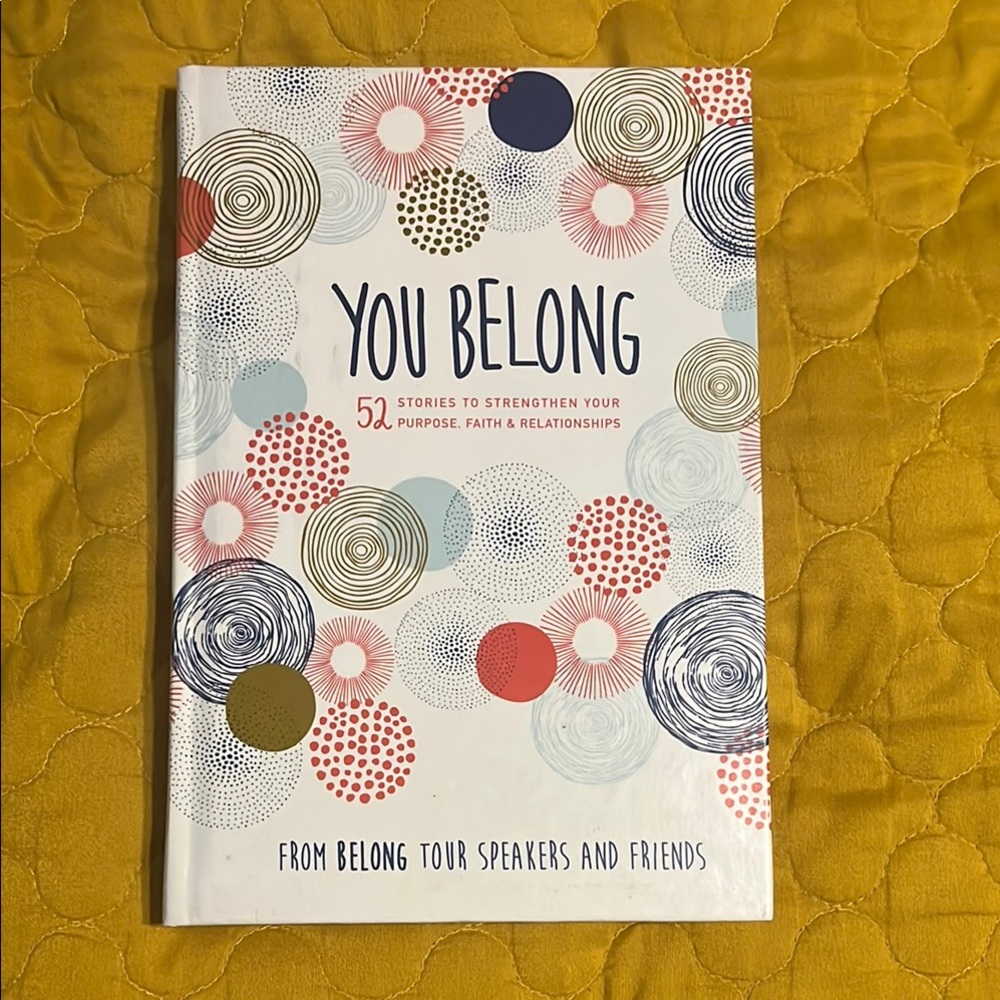 You Belong Hardcover Book - Multicolor
